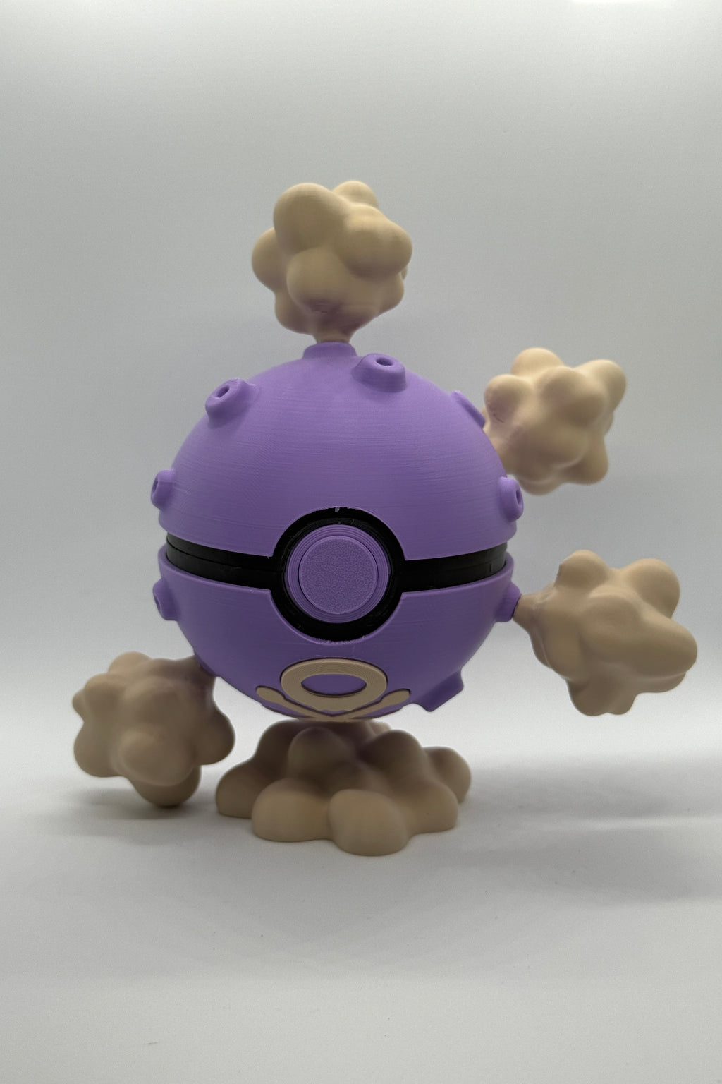 Koffing Inspired Pokeball Switch Cartridge Holder