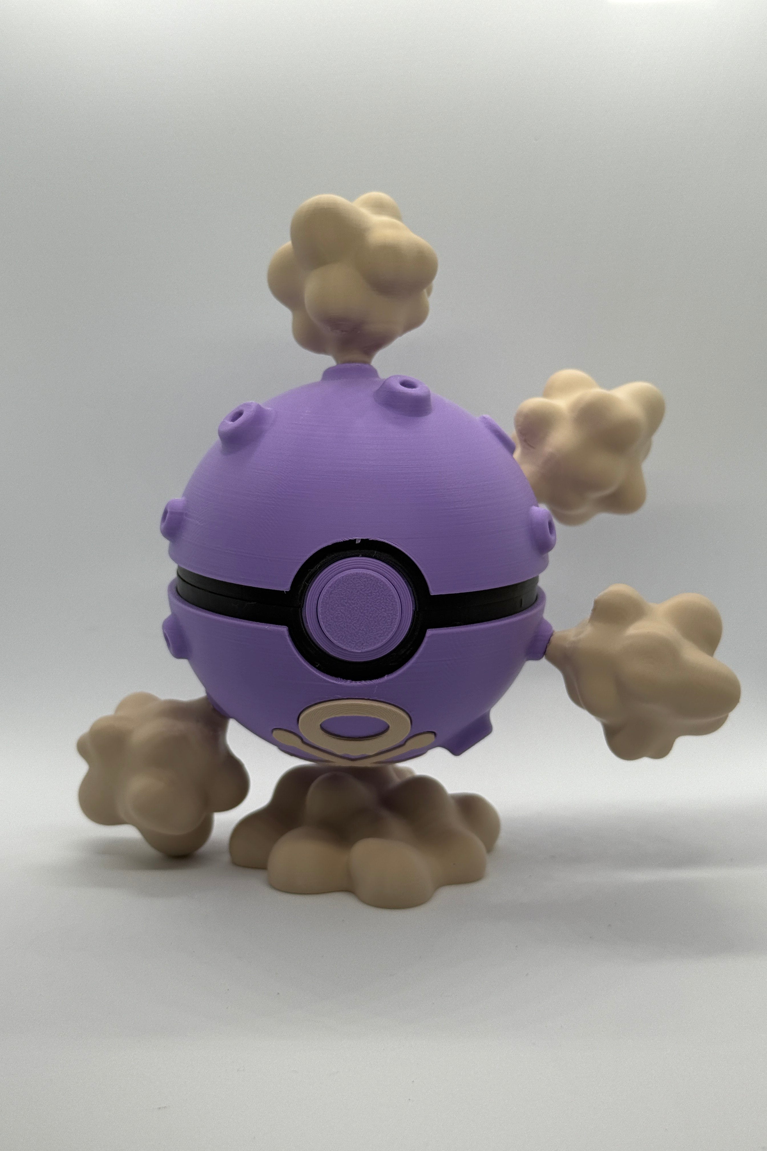 Koffing Inspired Pokeball Switch Cartridge Holder