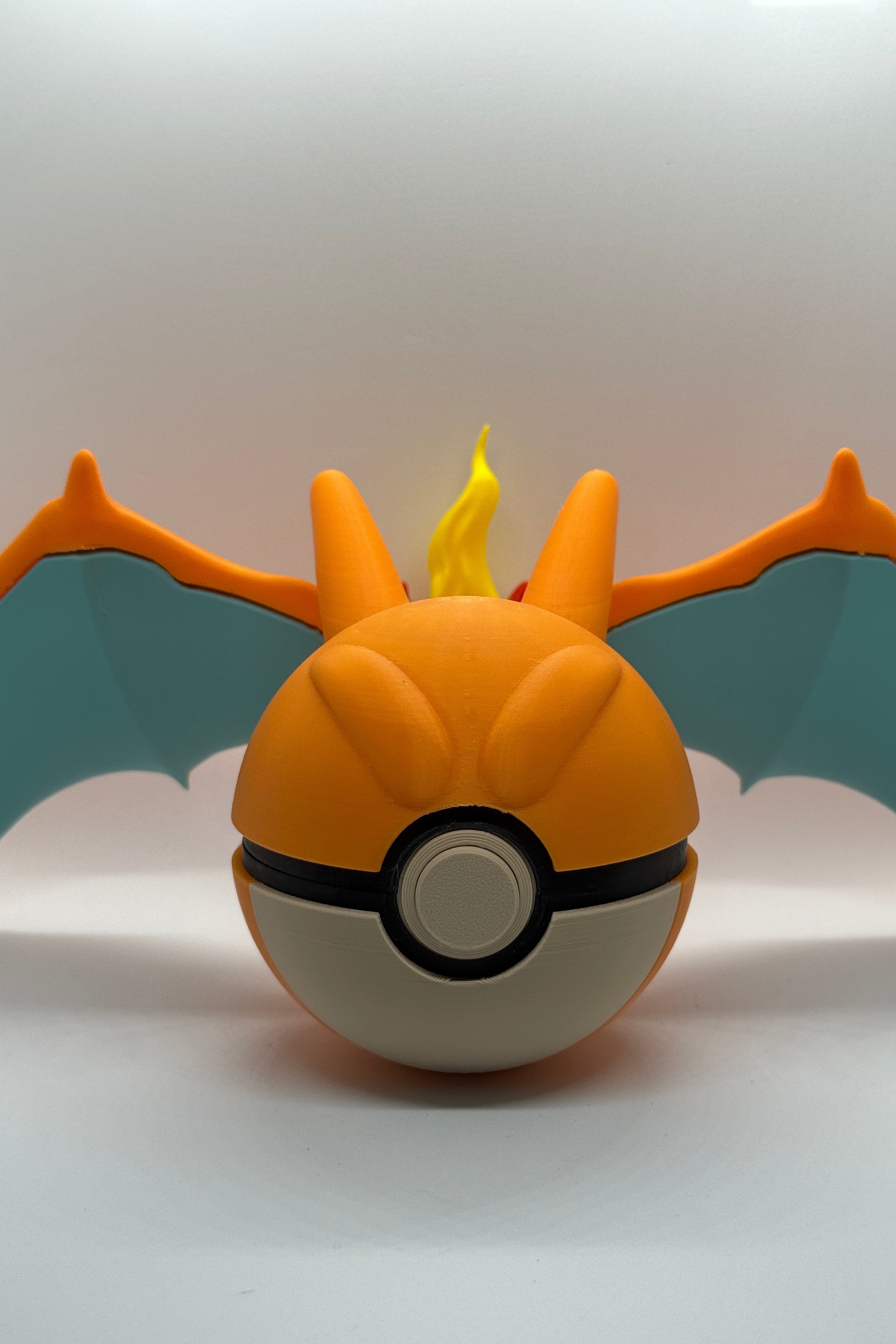 Charizard Inspired Pokeball Switch Cartridge Holder