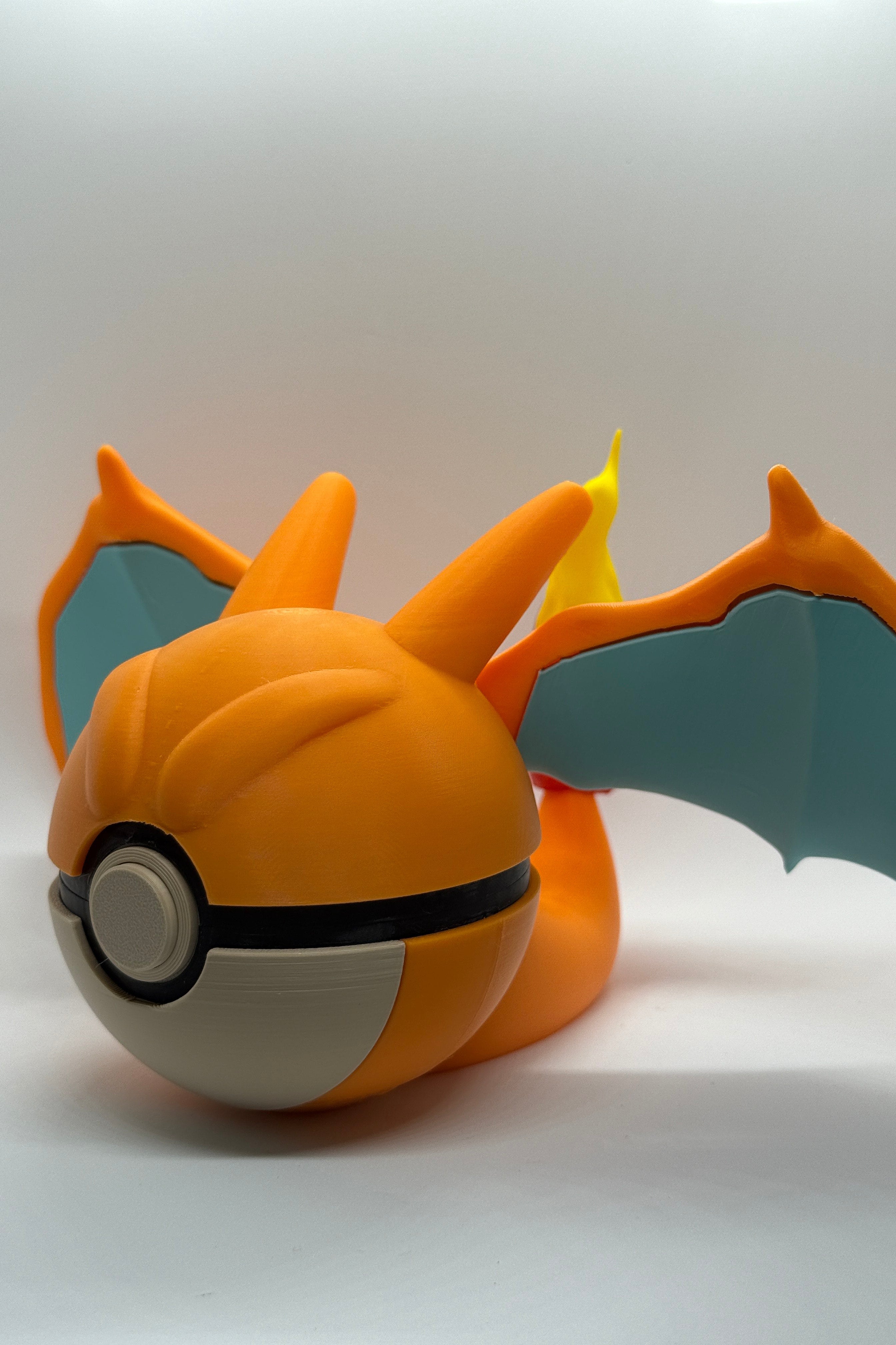Charizard Inspired Pokeball Switch Cartridge Holder