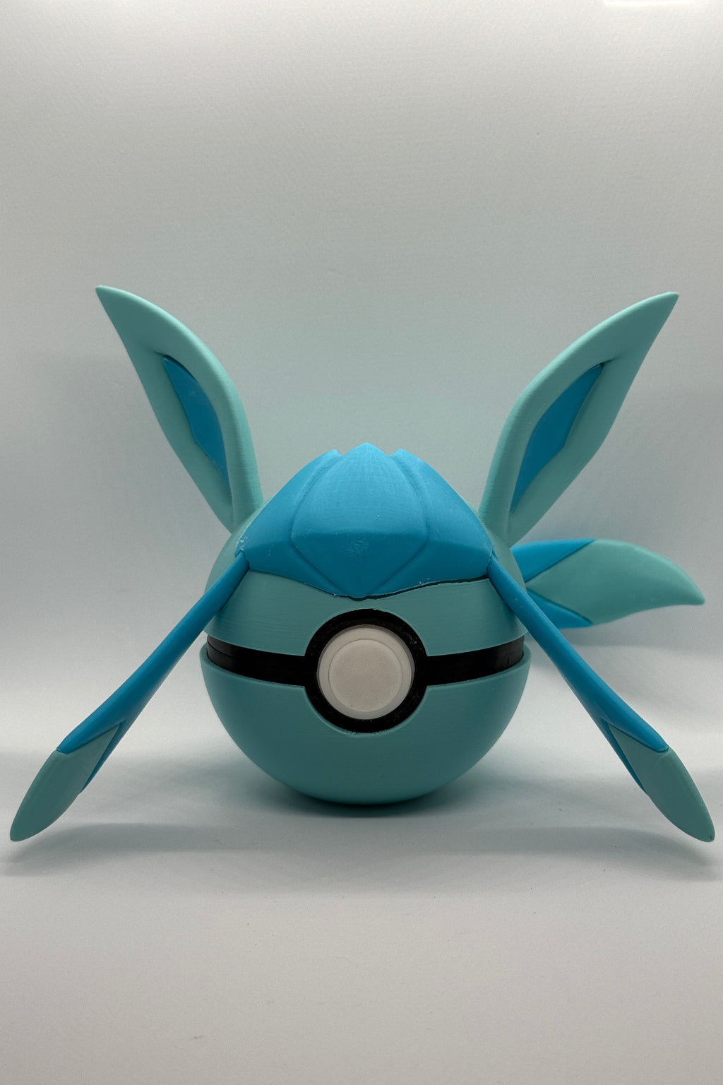 Glaceon Inspired Pokeball Switch Cartridge Holder
