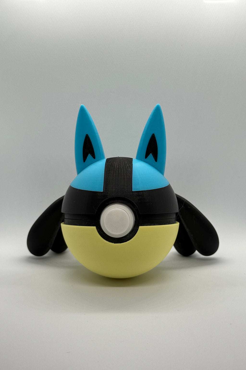 Lucario Inspired Pokeball Switch Cartridge Holder