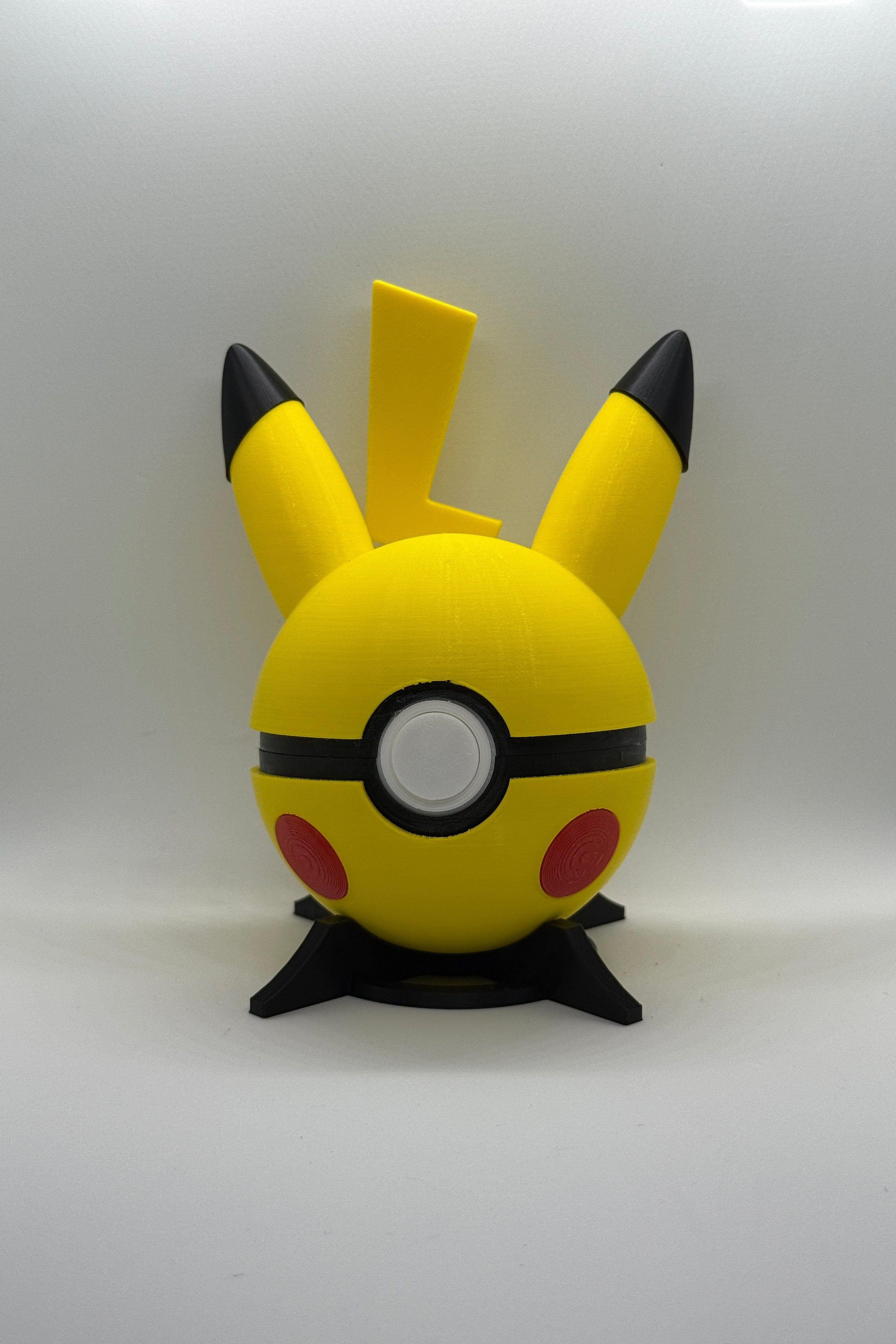 Pikachu Inspired Pokeball Switch Cartridge Holder