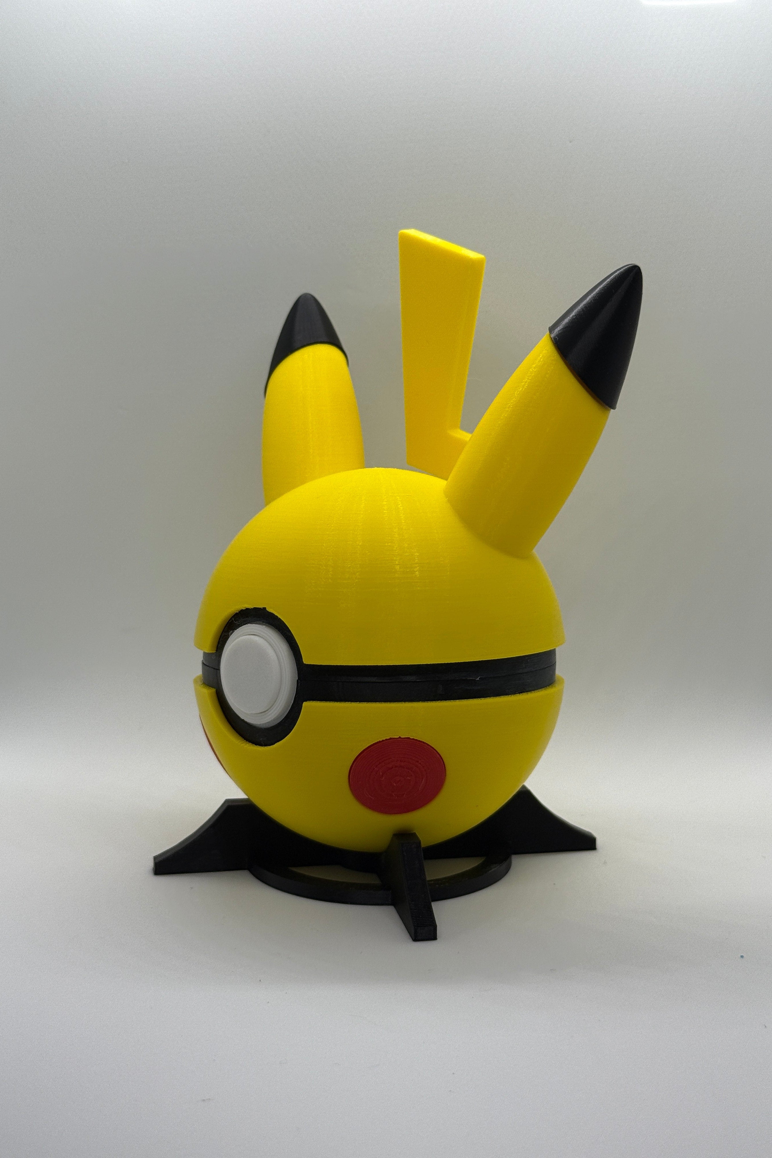 Pikachu Inspired Pokeball Switch Cartridge Holder