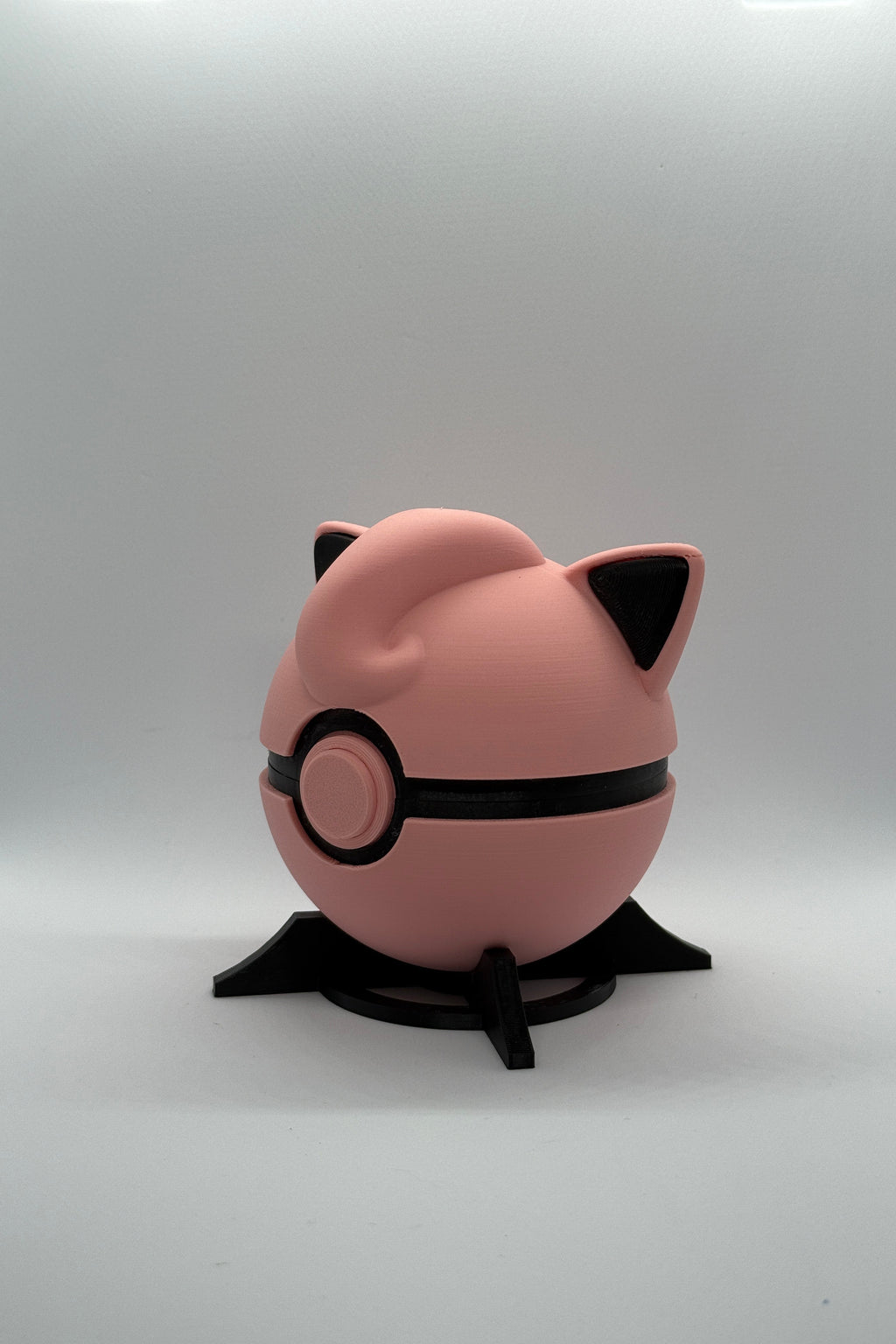 Jigglypuff Inspired Pokeball Switch Cartridge Holder