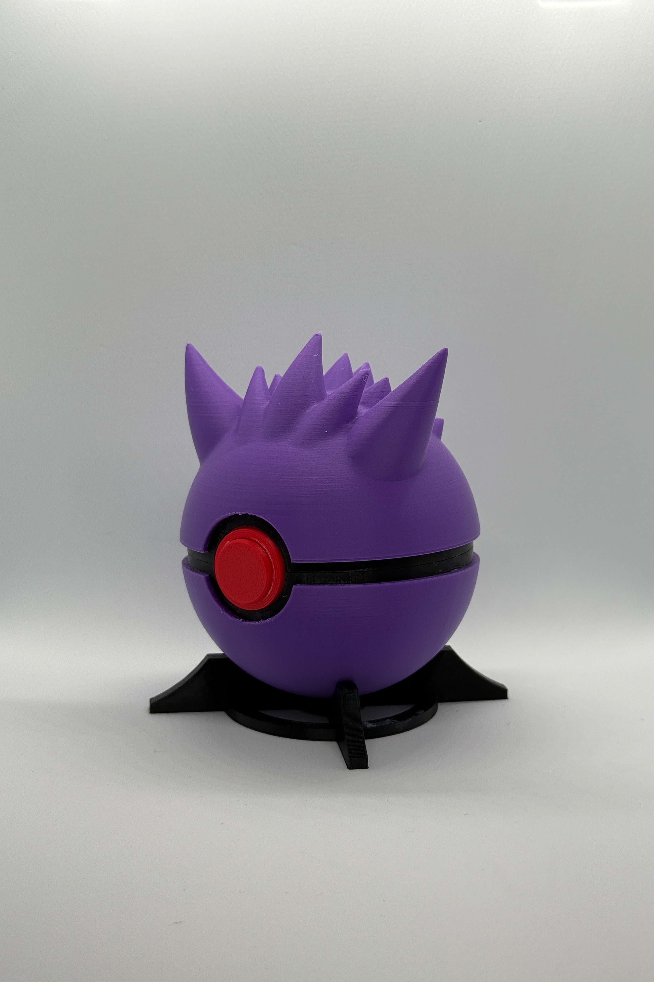 Gengar Inspired Pokeball Collectible - Opening