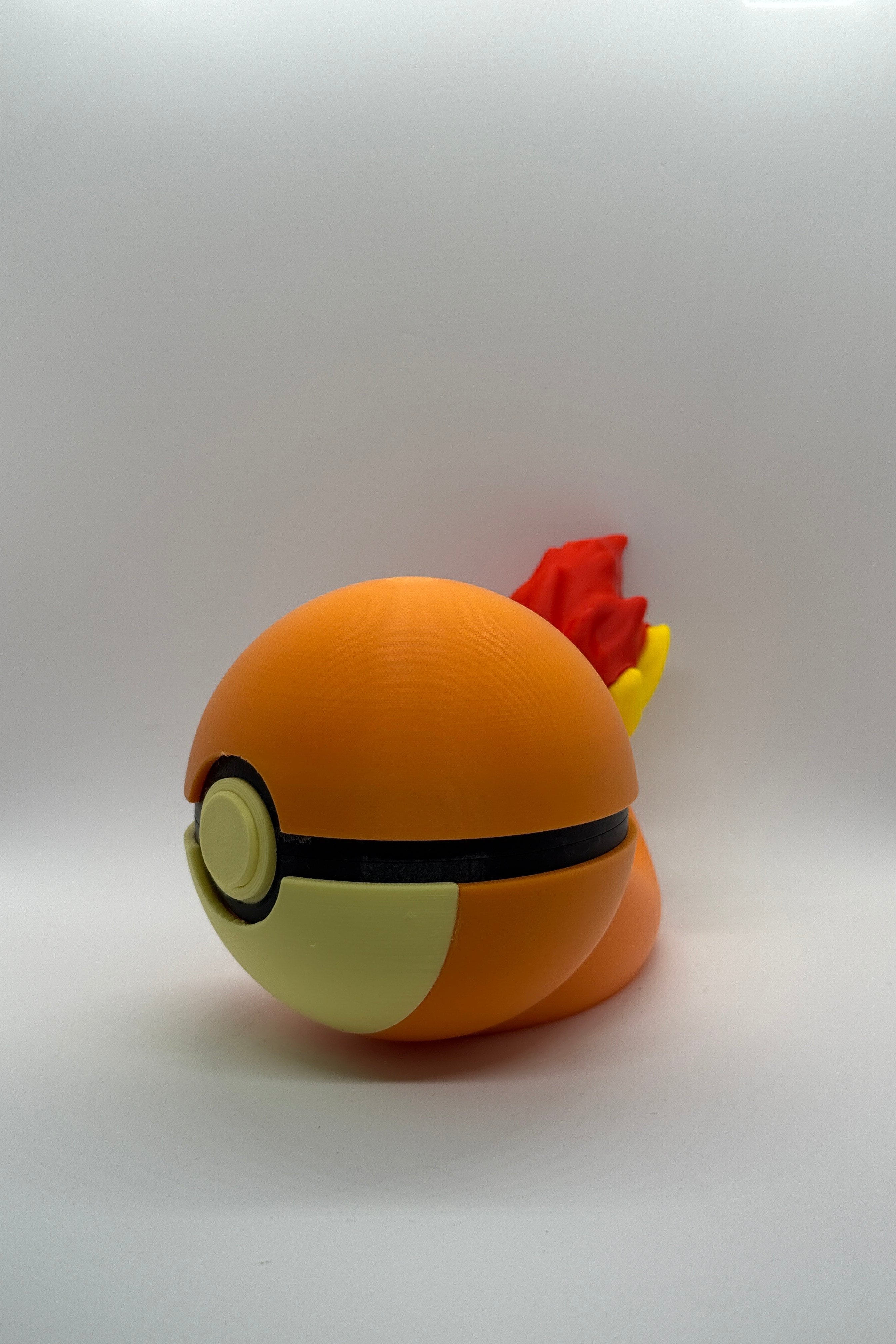 Charmander Inspired Pokéball Collectible - Opening