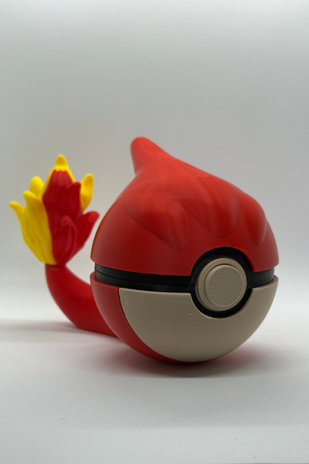 Charmeleon Inspired Pokeball Switch Cartridge Holder