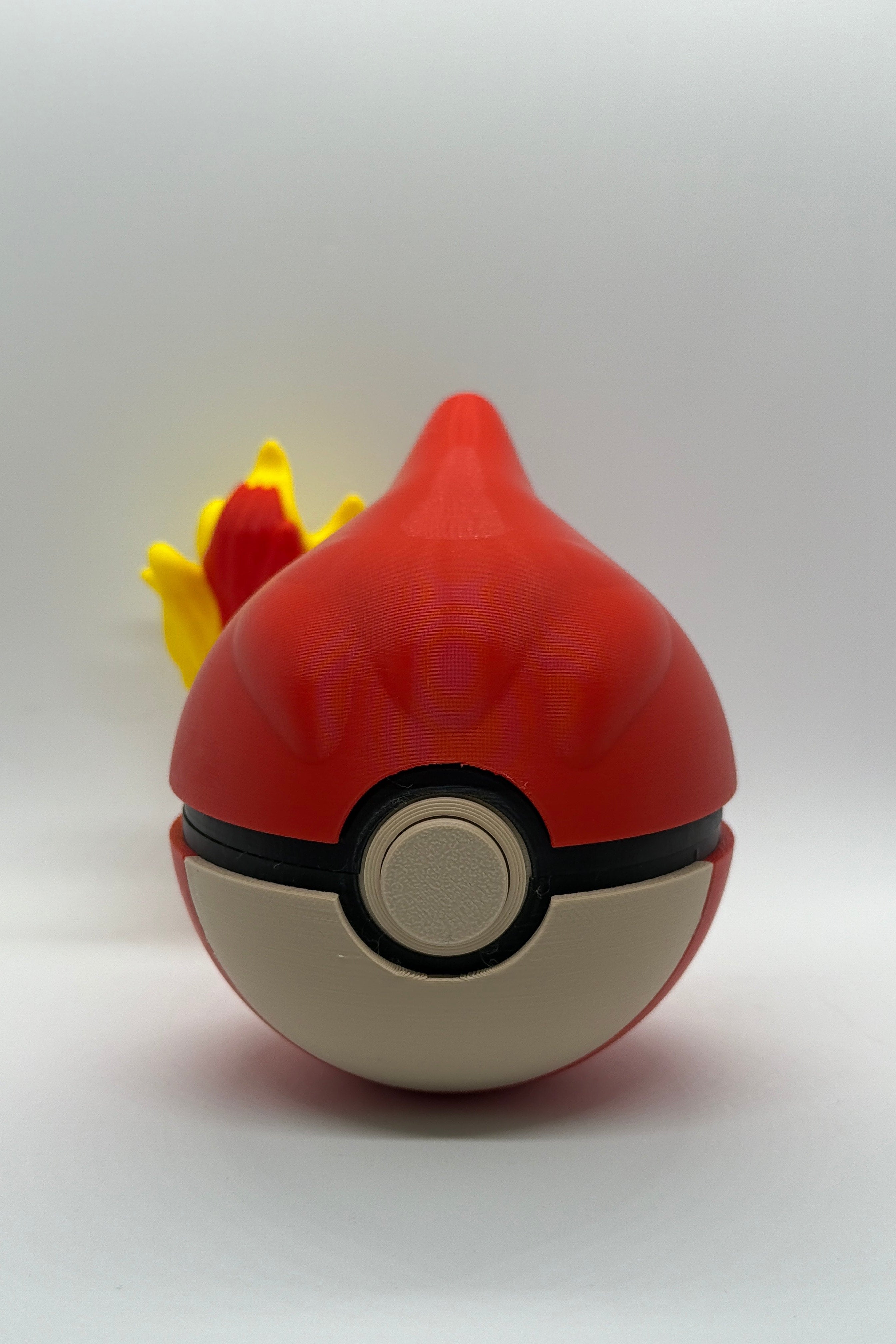 Charmeleon Inspired Pokeball Switch Cartridge Holder