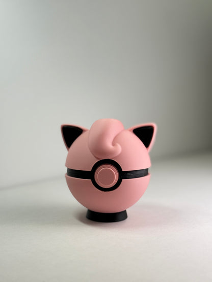 Jigglypuff-Inspired Holders